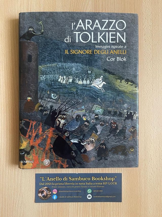 L'Arazzo di Tolkien signore degli anelli bompiani