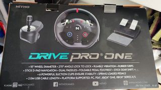 Volante con pedales Videojuegos