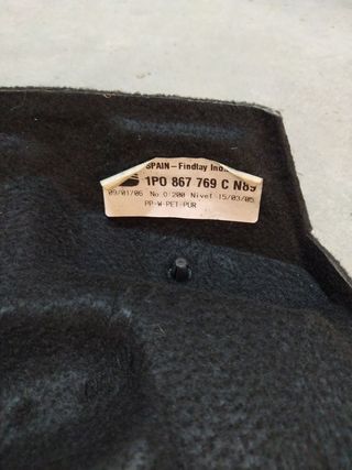 Bandeja maletero Leon 2