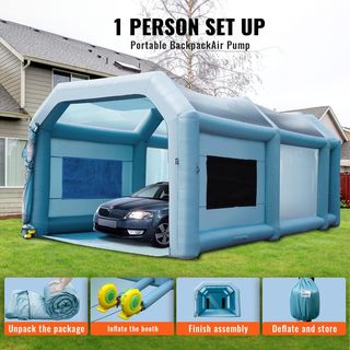 Cabina de Pintura Inflable 7 x 4 x 2,75 m Carpa