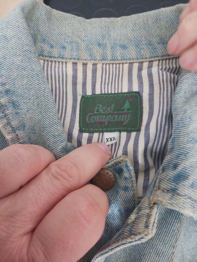 Giubbotto jeans best company vintage