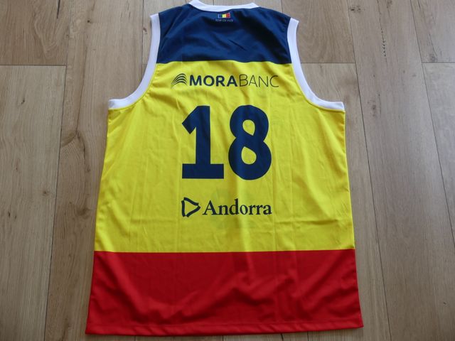 Camiseta baloncesto Andorra