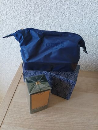 Esencia Perfume Loewe hombre 200 ml.negro-dorado