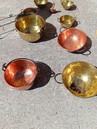 Se vende calderas pequeñas