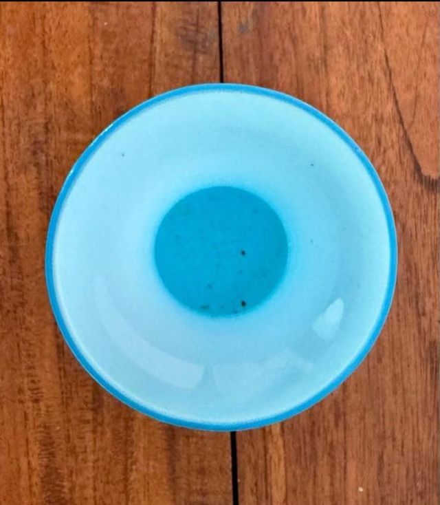 Jarrón en opalina vintage