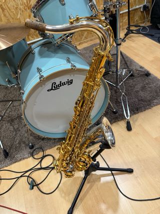 Saxo tenor BS tudel y campana de Plata