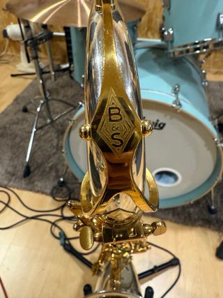 Saxo tenor BS tudel y campana de Plata