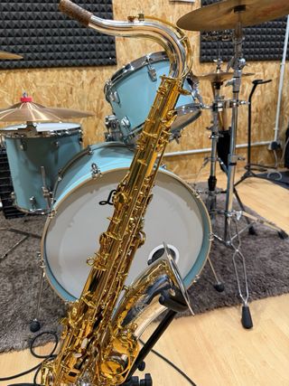 Saxo tenor BS tudel y campana de Plata