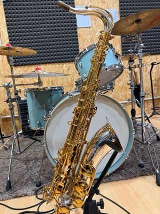 Saxo tenor BS tudel y campana de Plata