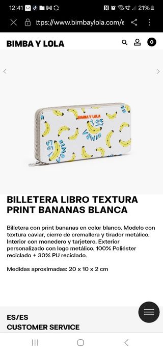 Billetera Bimba y Lola