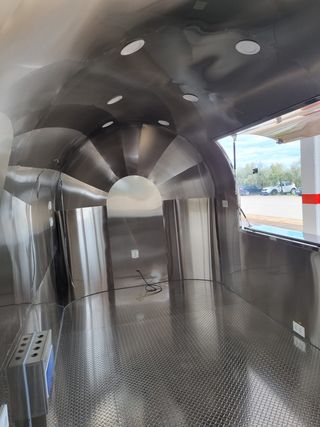 Remolque food truck 5800 acero inox Silver