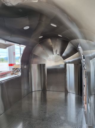 Remolque food truck 5800 acero inox Silver
