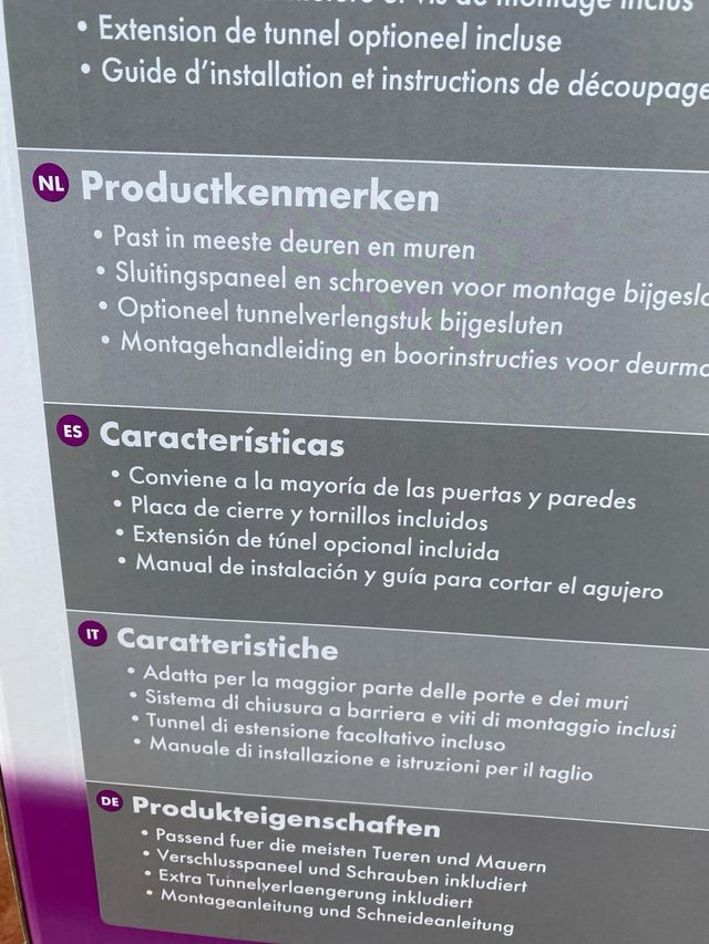 Puerta para mascotas