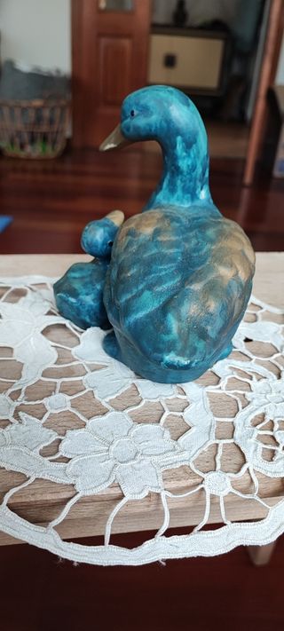 Patos de cerámica antiguos