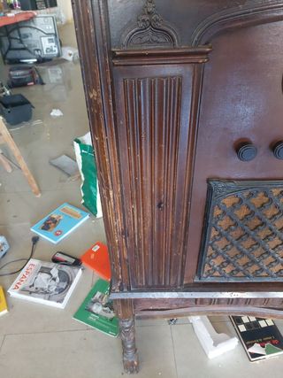 Radio madera zenith  antigua valvulas años