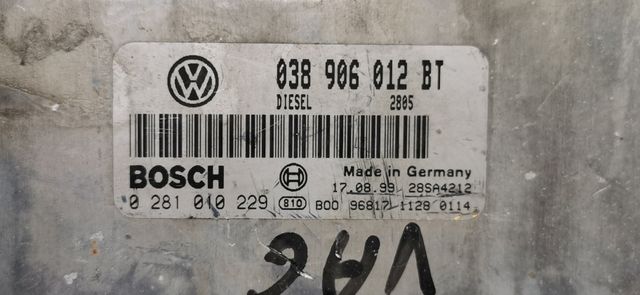 0281010229 - 038906012BT CENTRALITA MOTOR