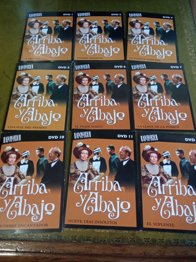 DVD SERIE ARRIBA Y ABAJO Y JOYAS DEL CINE
