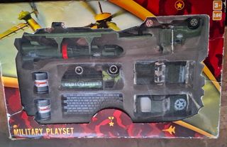 Set De Vehiculos Militares A Escala Express Wheels
