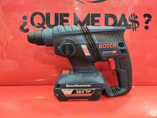 Martillo Bosch Heavy Duty GBH 36 V EC + Carg + Bat