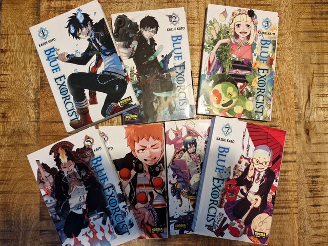 Ao no exorcist (blue exorcist) tomos 1-7