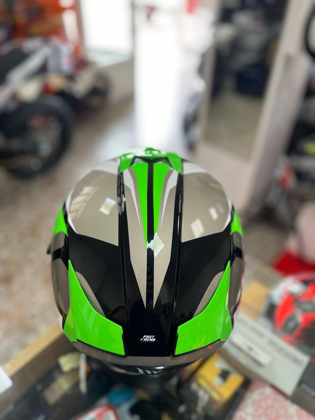 BLADE 2 SV FINISHLINE D6 GLOSS PEARL - VERDE FLÚOR