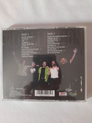 Colección de CDs de música Rock