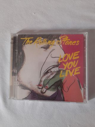 Colección de CDs de música Rock