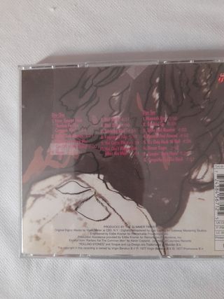 Colección de CDs de música Rock