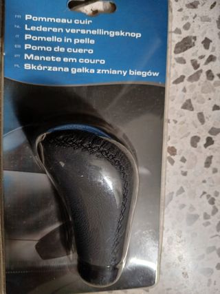 Pomo palanca cambio coche