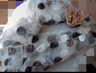 Visillos cortinas transparentes