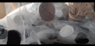 Visillos cortinas transparentes