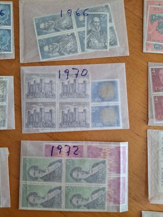 Lote sellos nuevos antiguos