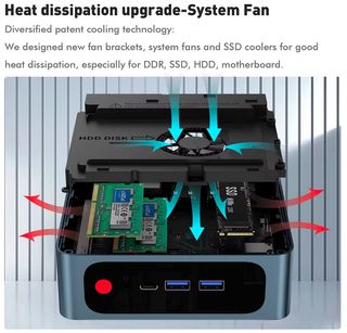 MiniPC TRIGKEY AMD Ryzen 7 5800H