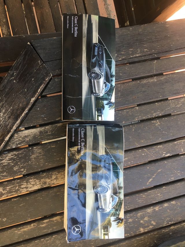 Libro de servicio mercedes w205 clase c