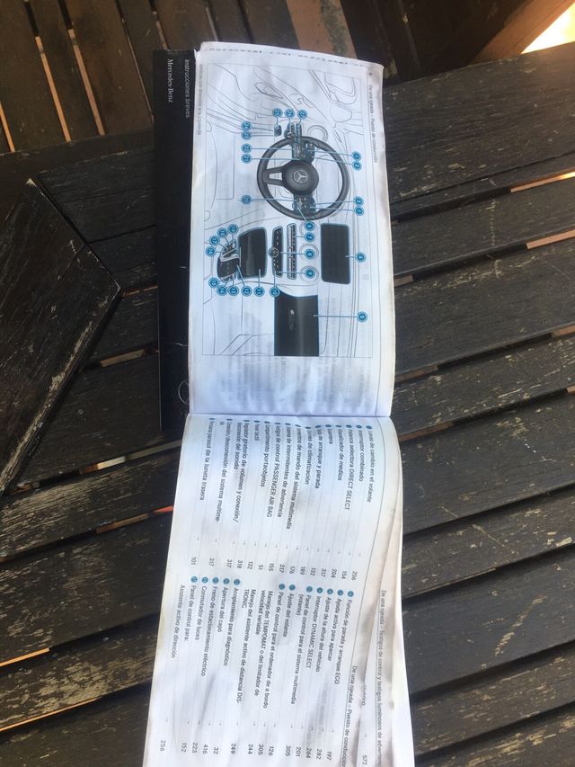 Libro de servicio mercedes w205 clase c