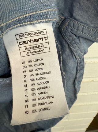 CARHARTT camisa vaquera 2 colores talla M