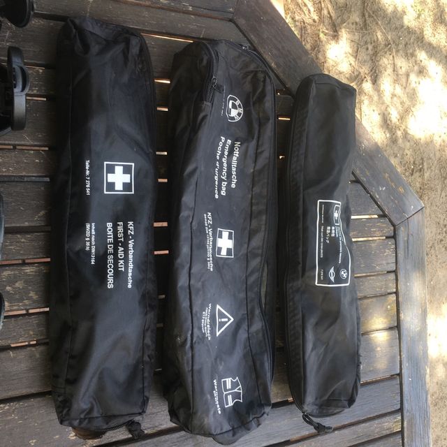 Bolsas de botiquin vacias de bmw mini