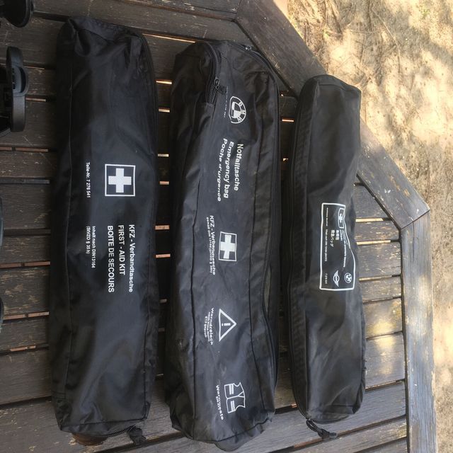 Bolsas de botiquin vacias de bmw mini