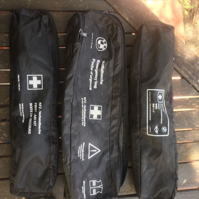 Bolsas de botiquin vacias de bmw mini