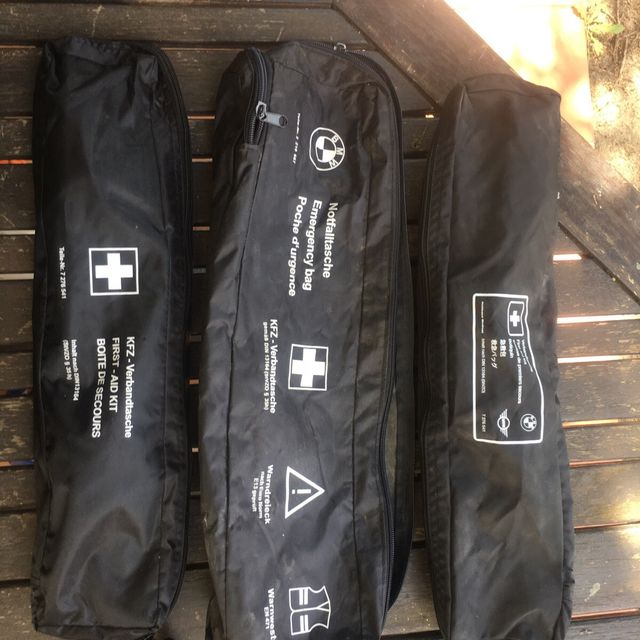 Bolsas de botiquin vacias de bmw mini