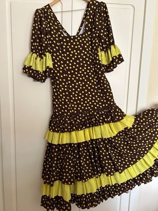 Traje flamenca