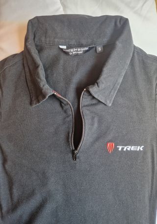 Polo casual ciclismo Trek mujer