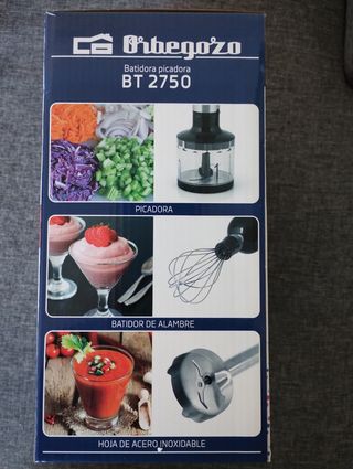 Batidora de mano Orbegozo 1000W