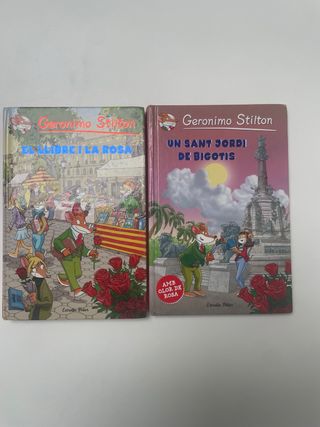 Libros sant jordi geronimo stliton