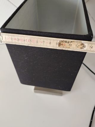 Lampada design nera acciaio