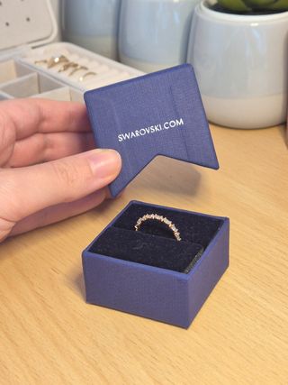 Anillo Swarovski Matrix Vittore talla 55