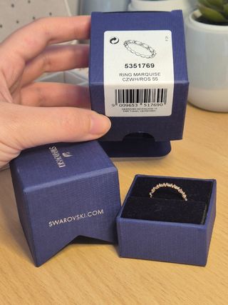 Anillo Swarovski Matrix Vittore talla 55