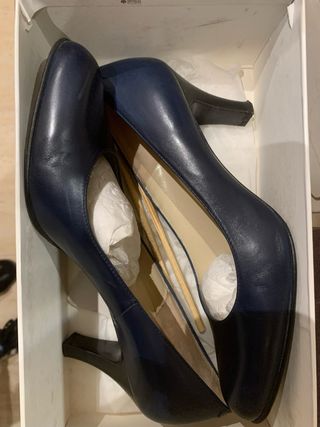 Zapatos de tacón 39 Balenciaga azul marino