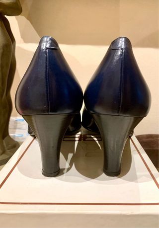 Zapatos de tacón 39 Balenciaga azul marino