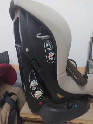 Silla coche bebé 0-18kg SIN ISOFIX